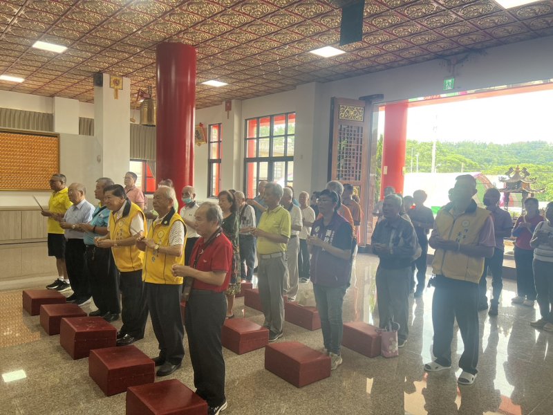 黃氏宗親會於江夏紫雲寺廣場8月30號中午1點舉行中元普渡